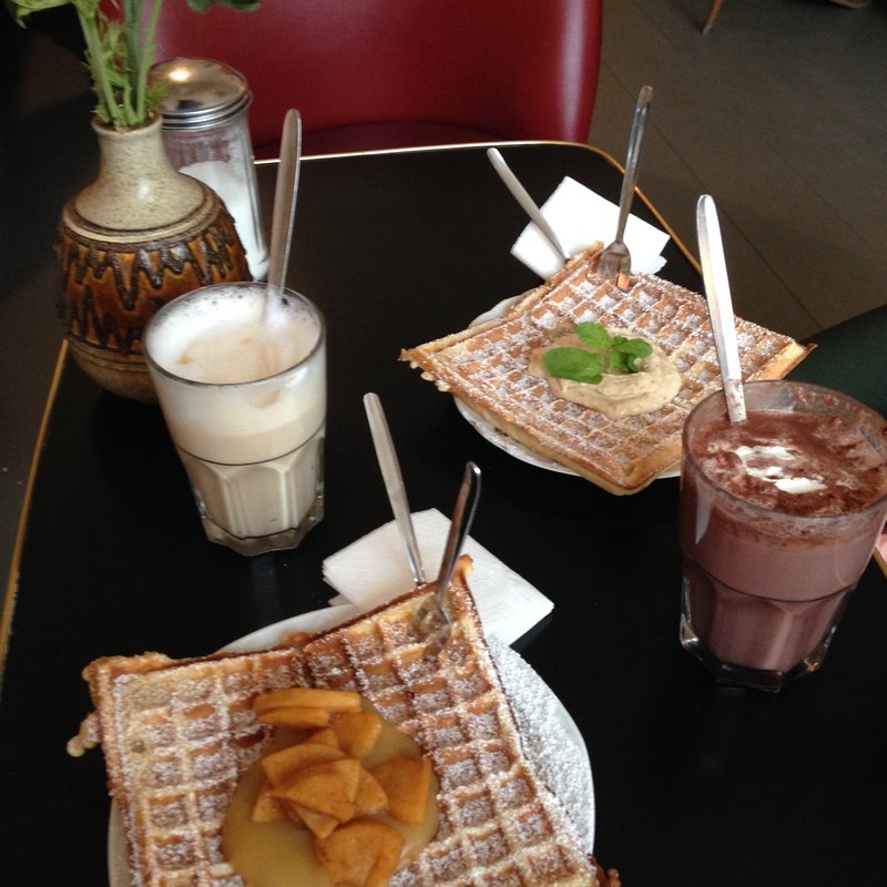 Apple & Cinnamon waffle (Kauf dich glucklich)