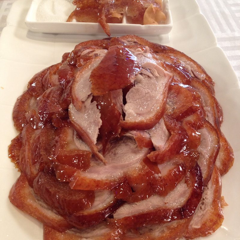 北京ダック(長安大飯店)