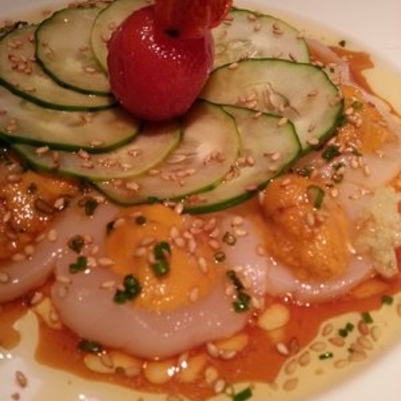 Scallop with Uni(Nobu)