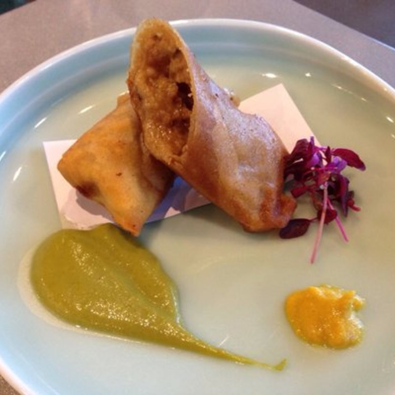 Foie gras spring roll (Nanzan GiroGiro)