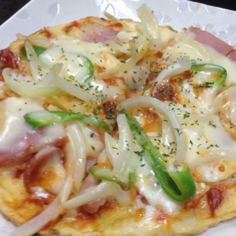 薄焼きピザ(ごはん屋 たんぽぽ )