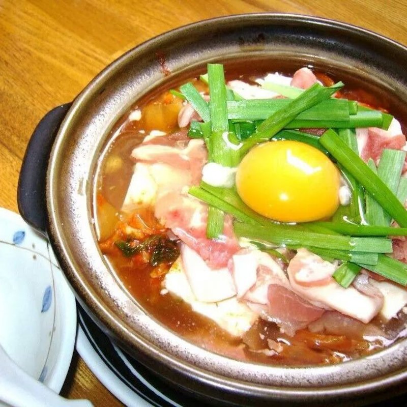 豆腐キムチ鍋(ごはん屋 たんぽぽ )