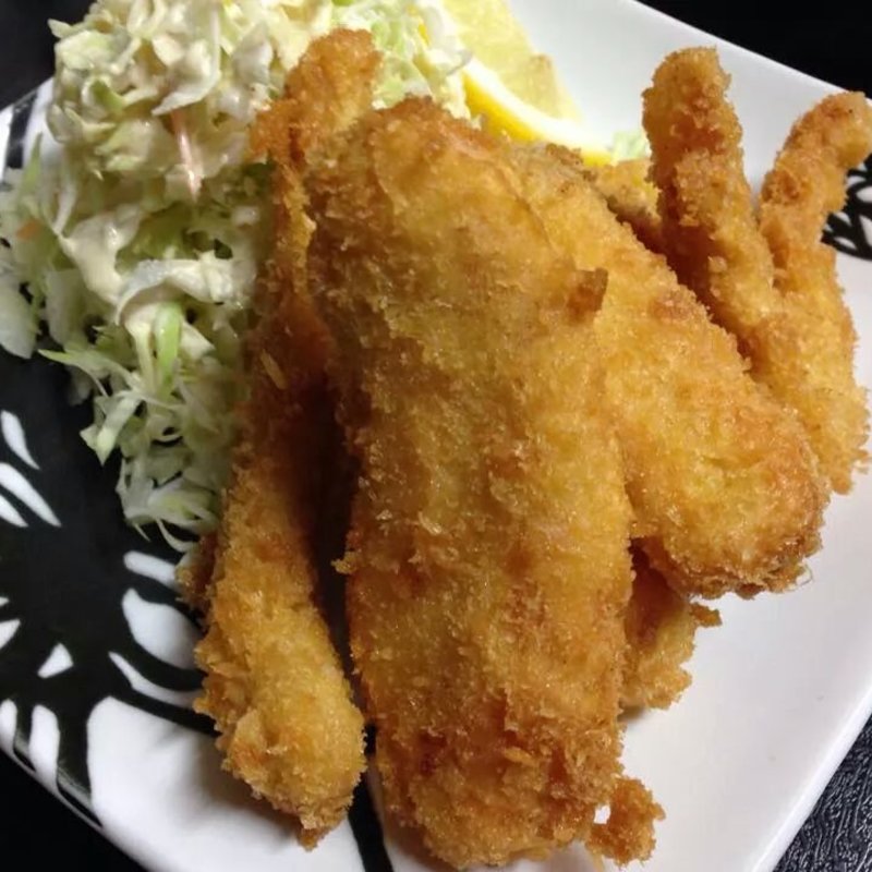 スルメイカのフライ(ごはん屋 たんぽぽ )