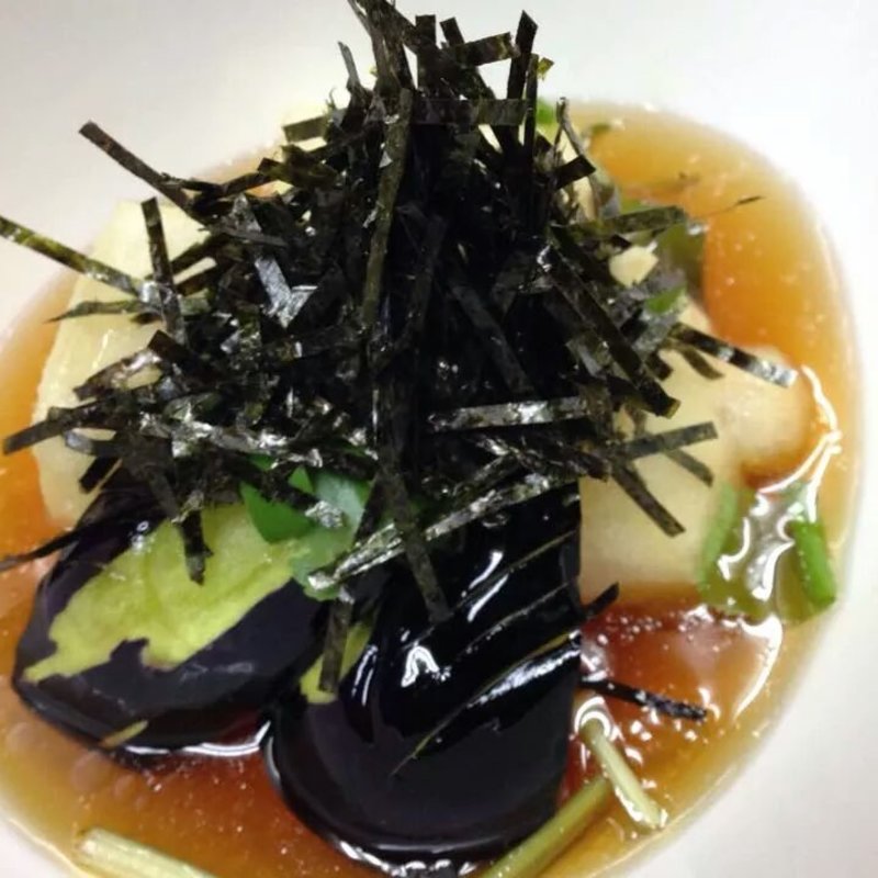 ナスの揚げだし(ごはん屋 たんぽぽ )