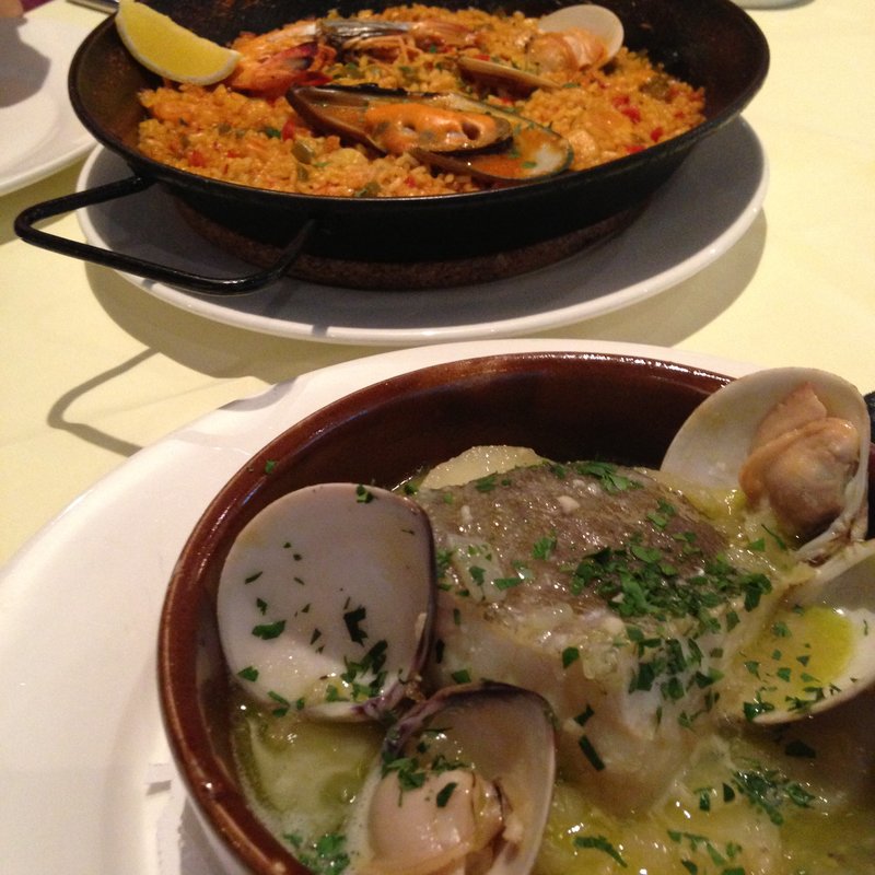 鱈とハマグリのポテト煮(Fandango Spanish Restaurant)