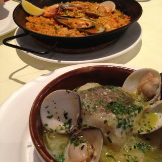 鱈とハマグリのポテト煮(Fandango Spanish Restaurant)