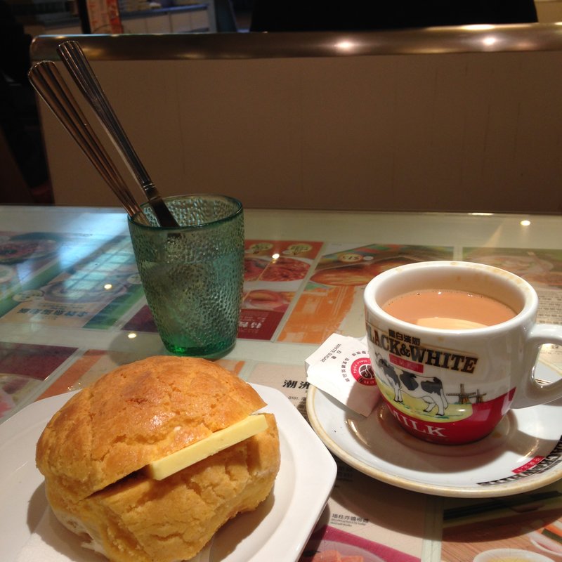 菠蘿油(佳記餐廳)