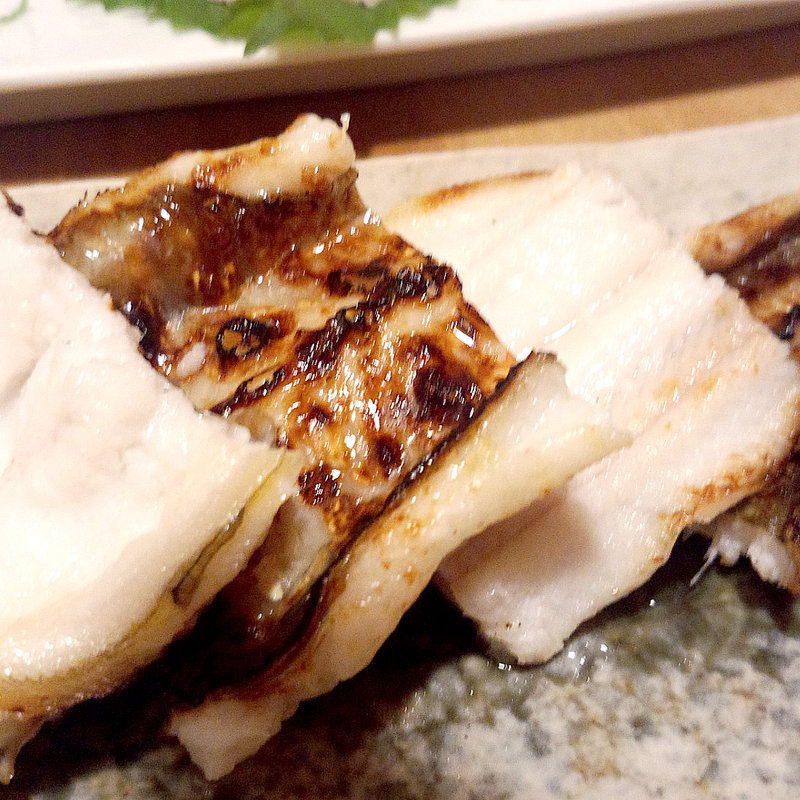 穴子白焼き(あなご・燗酒 はかりめ)