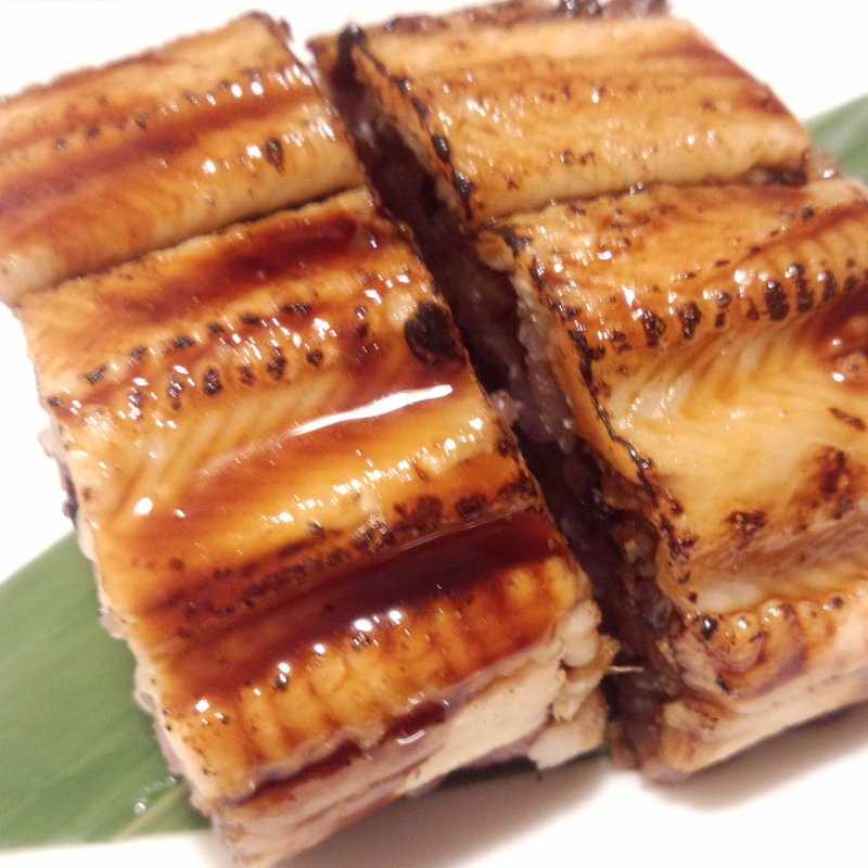 穴子寿司(あなご・燗酒 はかりめ)