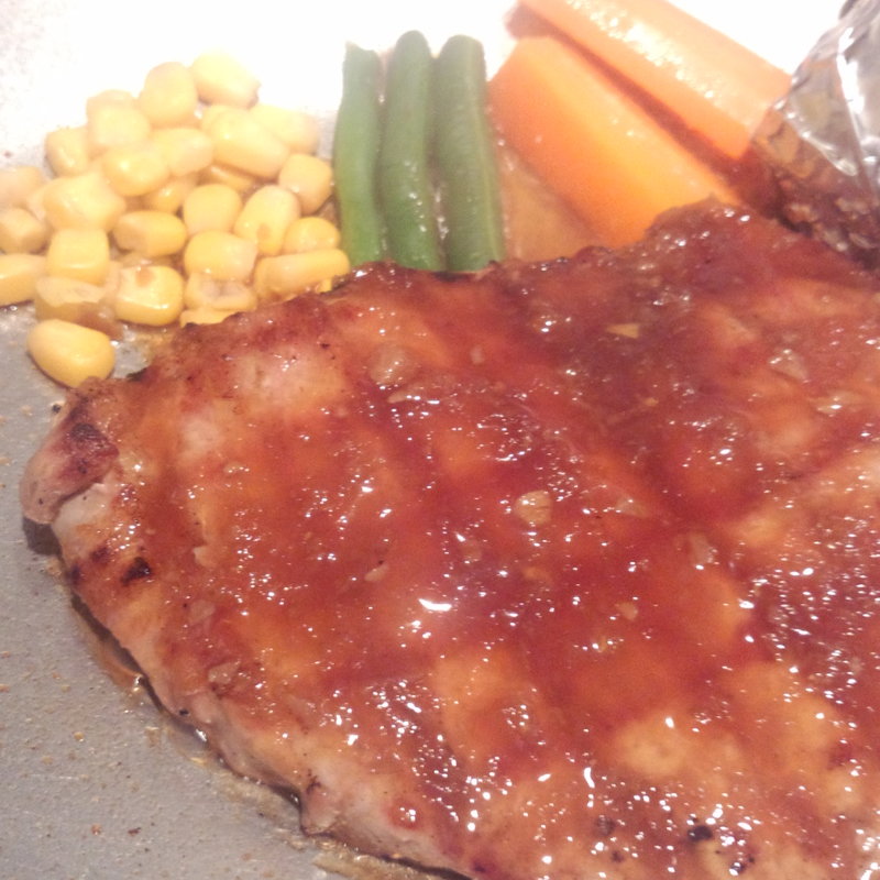 ポークステーキ(３匹の子ぶた)