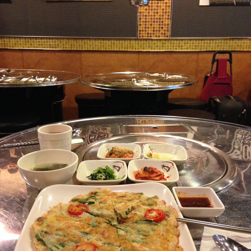 シーフードチヂミ(韓辛)