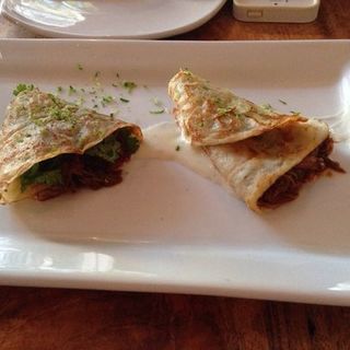 Duck crepes(Grondin French Latin Kitchen)