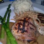 Grilled pork loin chops(Chart House Waikiki)