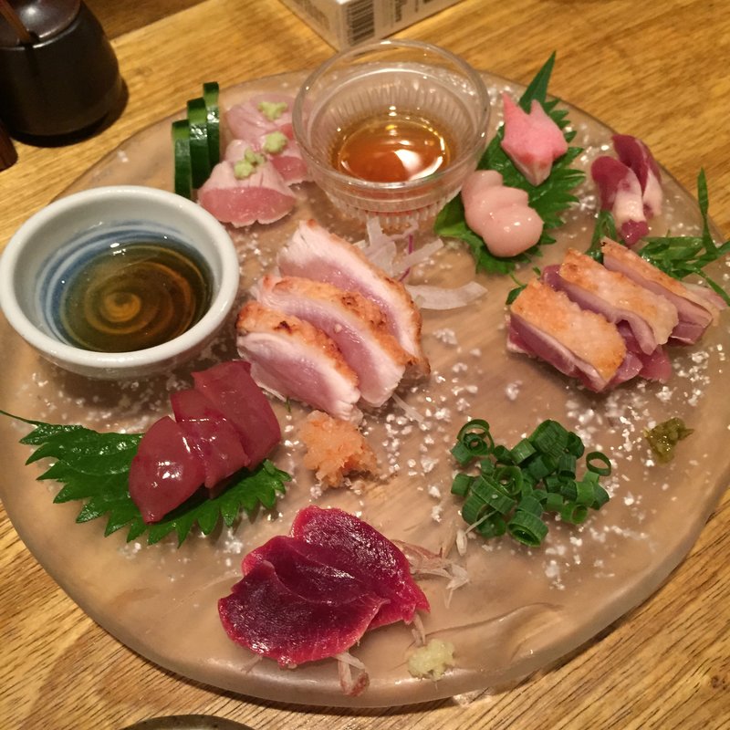 土佐ジロー 刺し盛(酉の （とりの）)