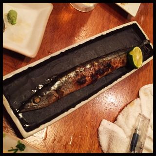 秋刀魚のコンフィ(煮込み屋ぐっつ)