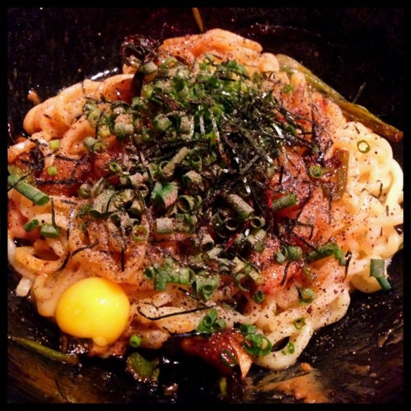 鶏油そば(道しるべ)