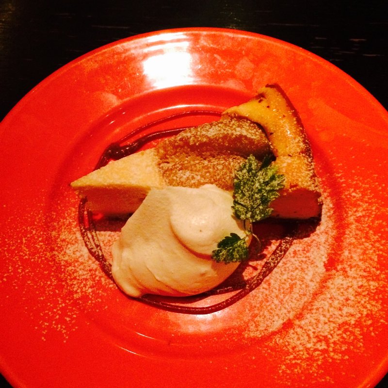 洋梨のチーズケーキ(RIGOLETTO SHORT HILLS)