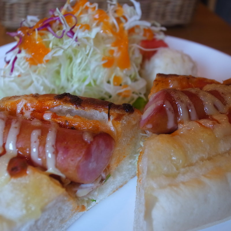 ホットドッグセット(高台寺　前田珈琲 )