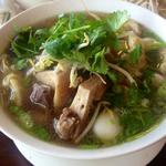 Egg noodle and ox tail soup(Pho Consomme)