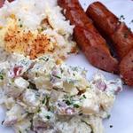 Polish Sausage w Potato salad