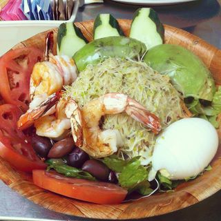 Avocado Salad with shrimp(Yaffa Cafe)