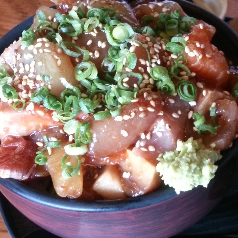 まかない丼(伊豆高原ビール本店レストラン)