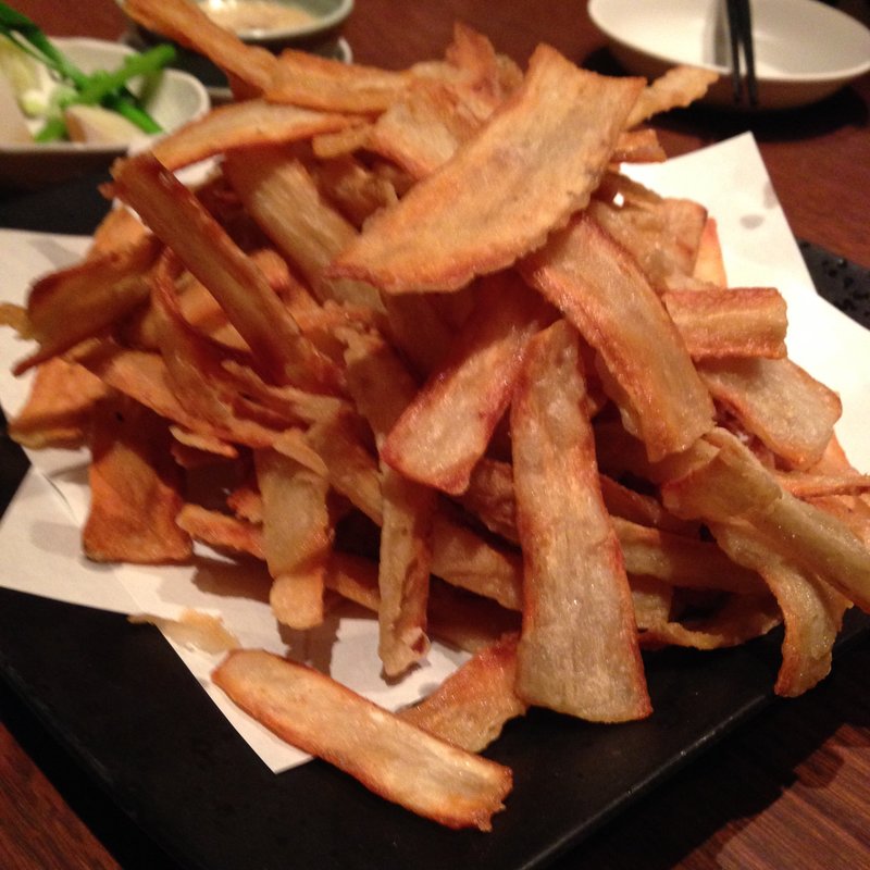 ごぼうチップス(西麻布 イマドキ)