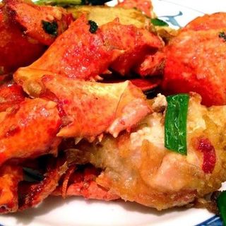 Lobster in ginger (Fook Yuen Seafood Restaurant)