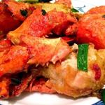 Lobster in ginger 