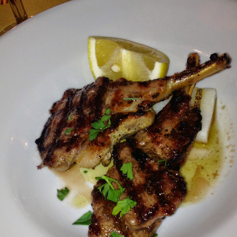 仔羊の香草グリル (銀座 レストラン Osteria Barababao(イタリアン/ワイン/ディナー))