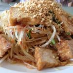 Vegetarian green papaya salad