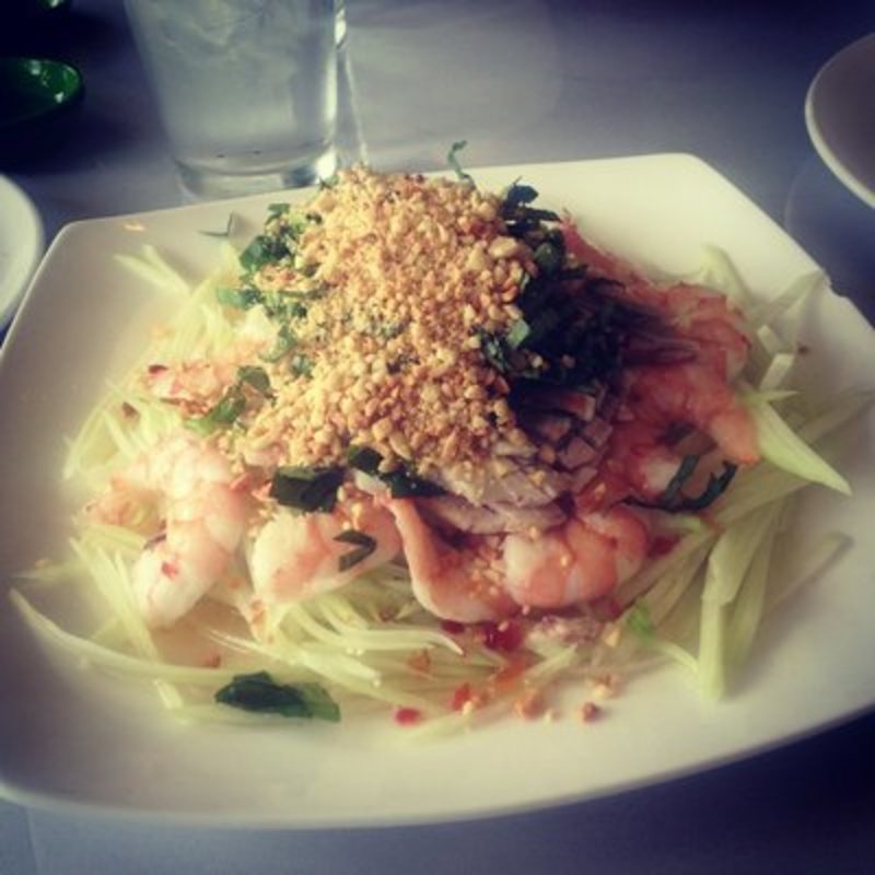 Green Papaya Salad(Ha Long Pho Noodle House)