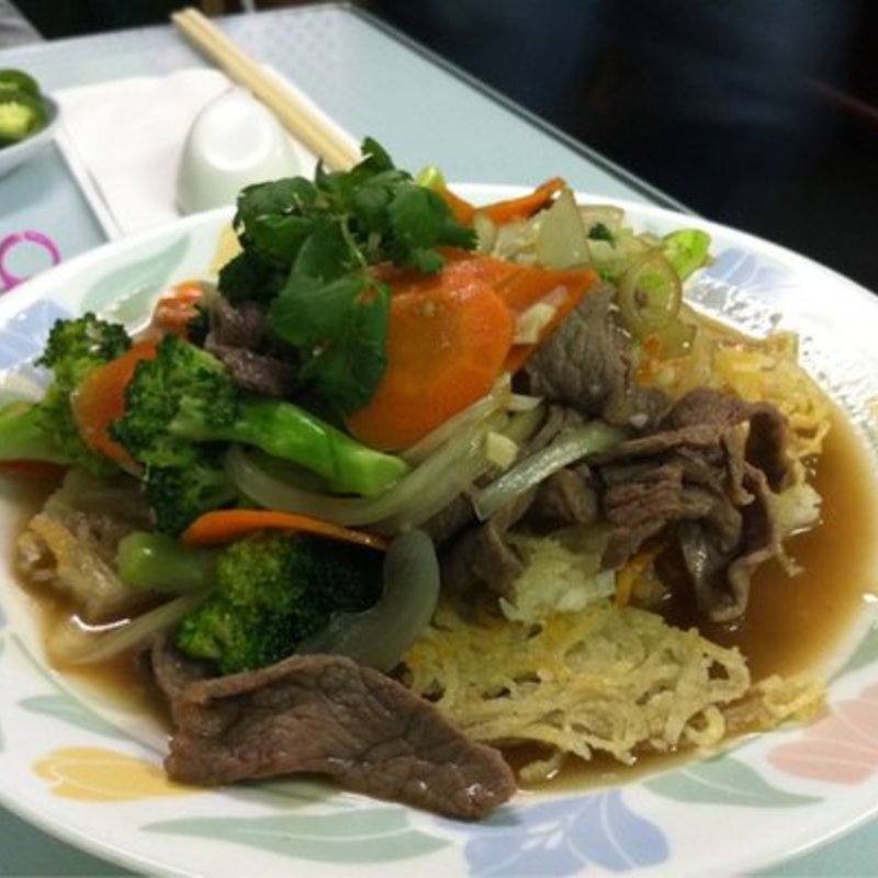 Fried crispy Pho(Pho Huong Lan)