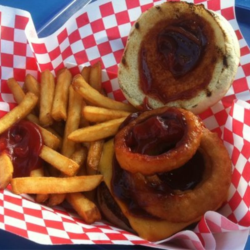 Kiluea burger combo(Teddy’s Bigger Burgers)