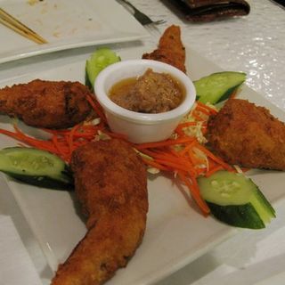 thai stuffed chicken wings( Maile’s Thai Bistro)