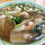 Seafood noodle soup