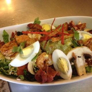 Cajun shrimp Cobb salad(Cha-Cha-Cha Salsaria)
