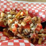 Blue cheeses fries(honolulu burger company)