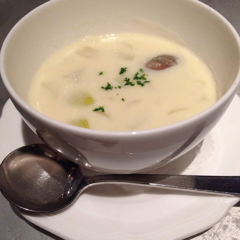 クラムチャウダー(タールム富ヶ谷)