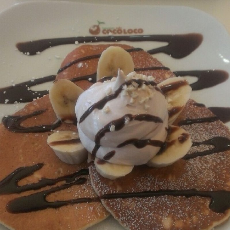 チョコバナナホイップパンケーキ(ココロコ （COCOLOCO）)