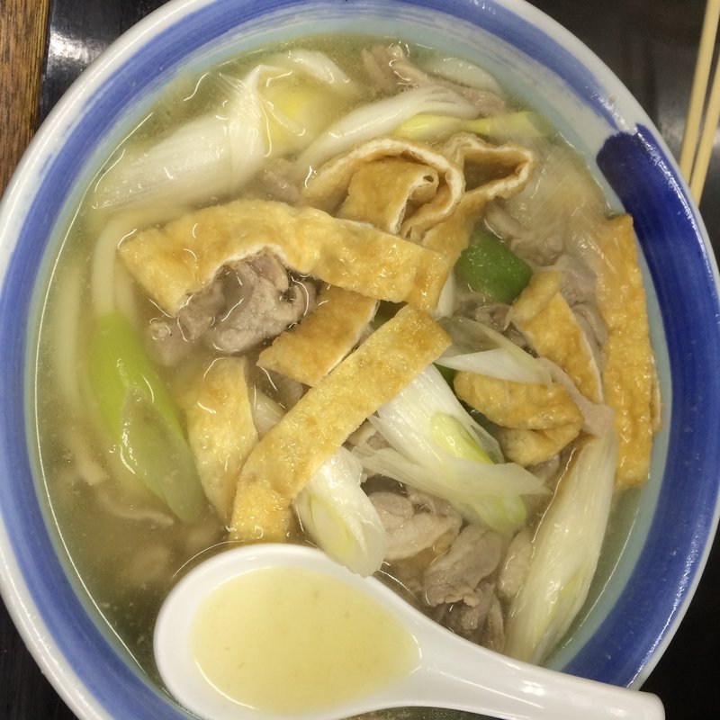 鴨肉きざみうどん(四国屋)