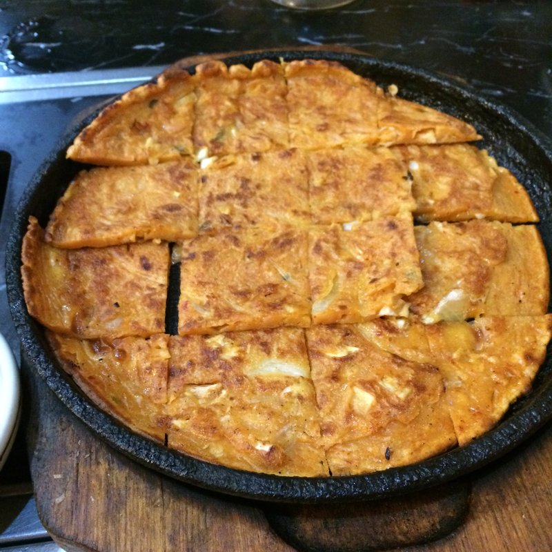 キムチチヂミ(本格韓国家庭料理 いなか家)