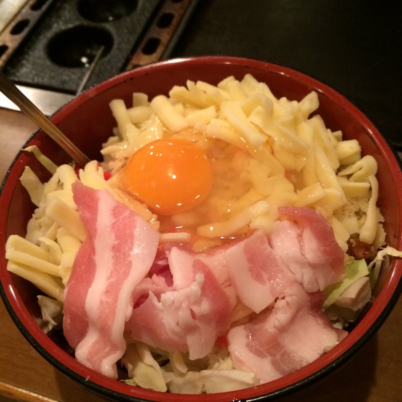 豚チーズ天(ばらえ亭 中野)