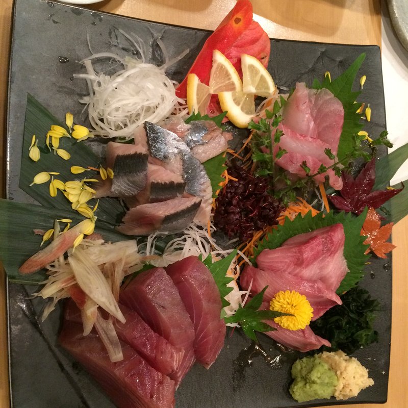 刺身盛り合わせ(銀座 ぼんじん 渋谷店)