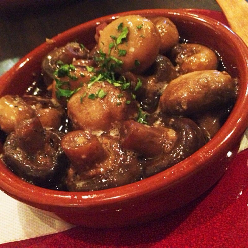 マッシュルームのアヒージョ(エル プエンテ)