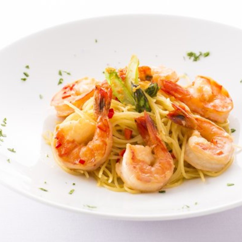 Spaghetti ai Gamberi(Fresco Italian Restaurant)