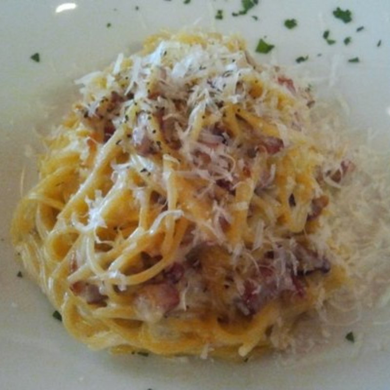 Spaghetti Ala Carbonara(Fresco Italian Restaurant)