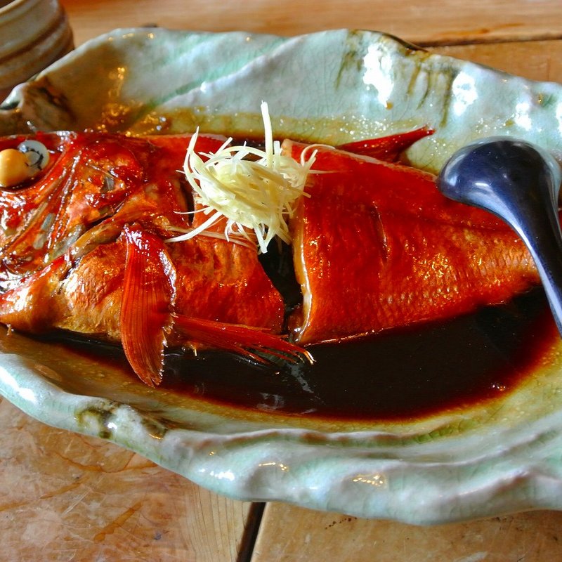 金目鯛の煮つけ(囲炉茶屋 （irorichaya）)