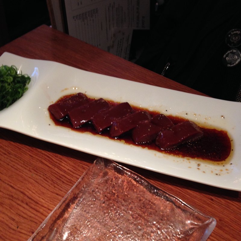 国産牛レバー(恵比寿焼肉　kintan （エビスヤキニクキンタン）)