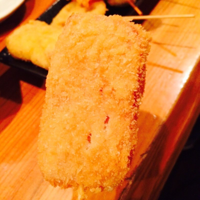 ハムカツ(串カツ民屋 代々木上原店)